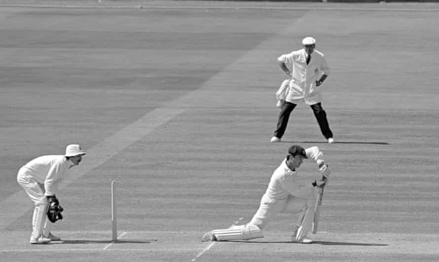 Steve Waugh during his 152 not out.
