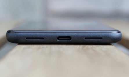 Phone from side
