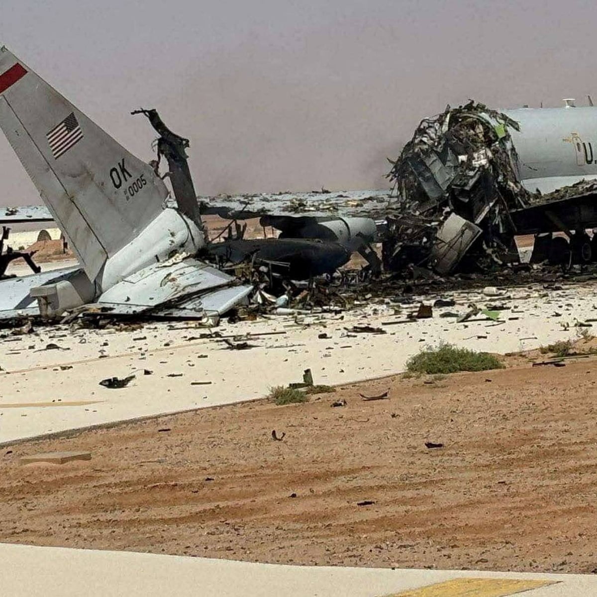 Attack on US radar plane at Saudi base raises concern over Iran's capabilities | Iran | The Guardian
