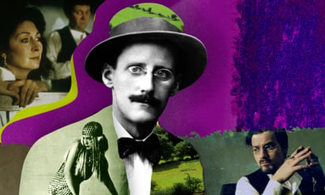 James Joyce. Illustration: Guardian Design
