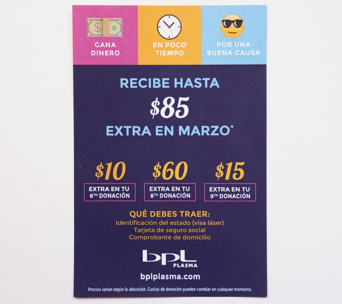 Revealed How Poor Mexicans Blood Plasma Feeds Uk Demand World