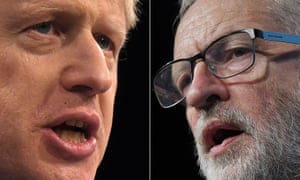 Boris Johnson and Jeremy Corbyn