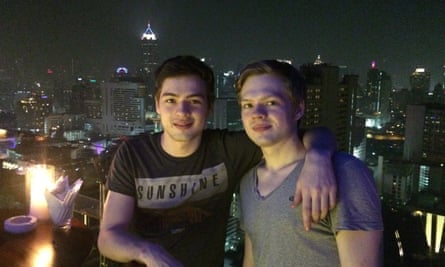 Alex and Tim in Bangkok in 2011
