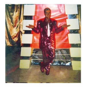 Costume continuity Polaroid of Dale Winton on set as the game show host