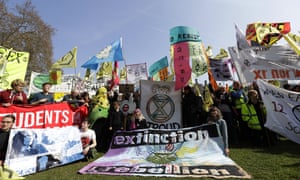 Demonstrators gather in Parliament Square