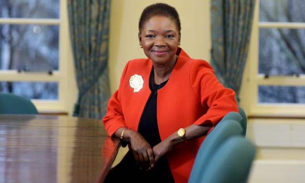 Baroness Amos, one of the few black politicians to have reached high office in the government.