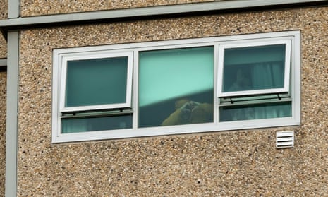 A resident of one of the Melbourne public housing towers thanks supporters during the hard lockdown.
