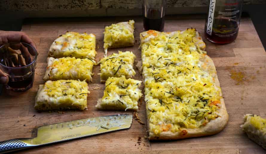 Rachel Roddy S Recipe For Sliced Pizza With Potatoes And Rosemary Food The Guardian