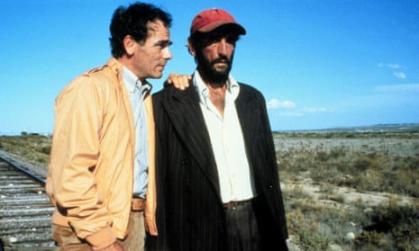 Dean Stockwell and Harry Dean Stanton in Paris, Texas.