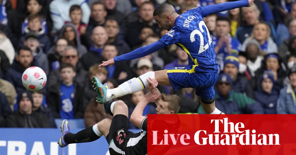 Chelsea v Newcastle, Everton v Wolves and more: Premier League clockwatch – live! - The Guardian