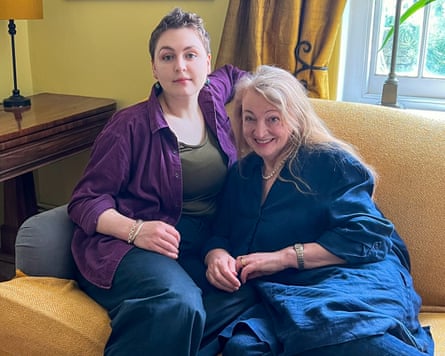 Amanda Craig with her daughter Leon.