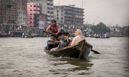 Boat on a Bangladeshi waterway