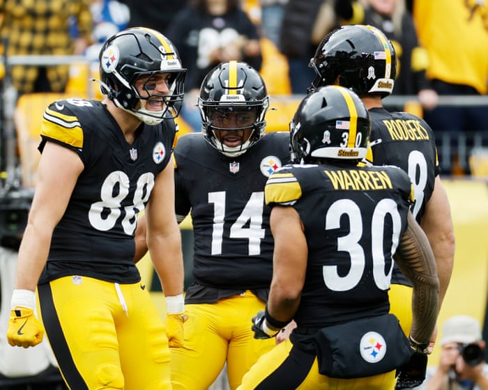 NFL week nine: Colts v Steelers, Falcons v Patriots, Texans v Broncos and more – live