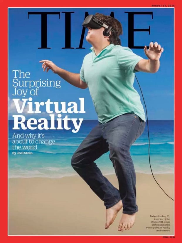 Palmer Luckey’s Time magazine cover.