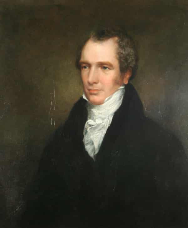 Retrato de 1822 de Constable de London QC Thomas Treslove.