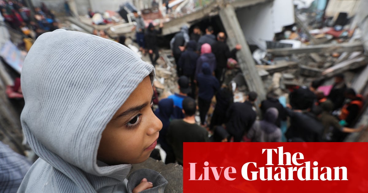 Israel-Gaza war live: divisions between US and Israel emerge as UN overwhelmingly votes for ceasefire