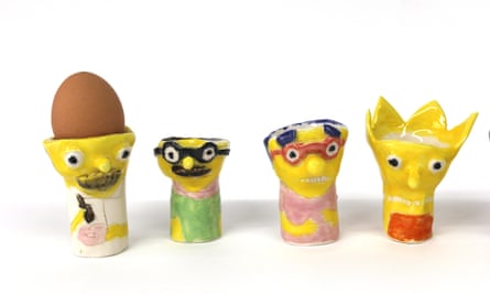 Coquetiers 'Simpsuns' par Daisy Tortuga.