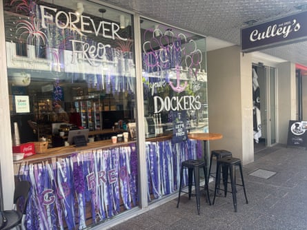 Culley’s shows its support for Fremantle Dockers during the 2026 AFL finals