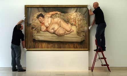 Lucian Freud’s Benefits Supervisor Sleeping