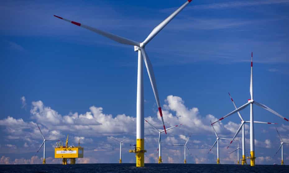 More than 3,000 megawatts of offshore wind power was connected to the European grid last year, with the vast majority coming from Germany. 
