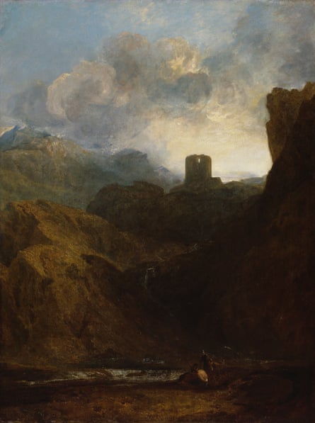 Turner’s Dolbadern Castle, North Wales, 1800.
