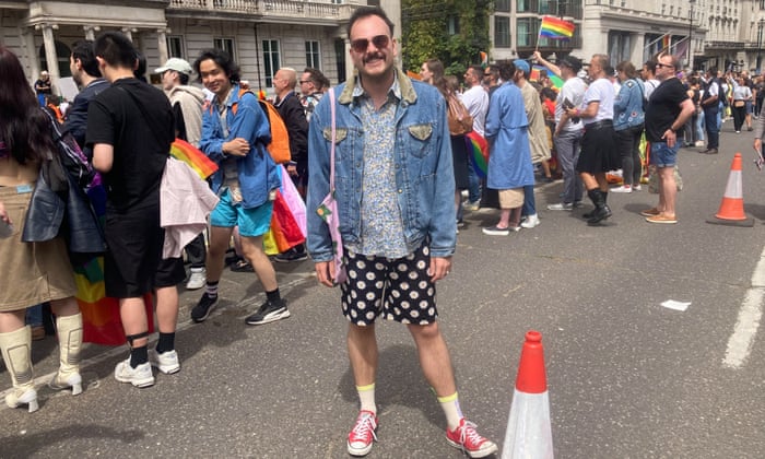 Cambridge student Padraig O Siochphradra Presern, 22, from Slovenia, was among the throngs of young people who said this Pride was their first.
