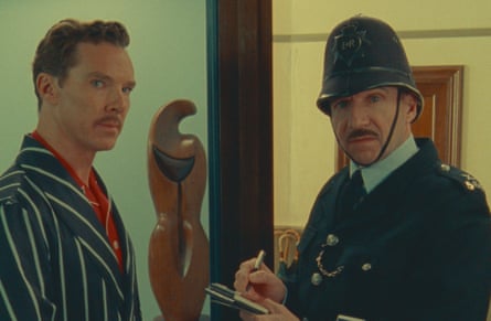 From left: Benedict Cumberbatch and Ralph Fiennes in The Wonderful Story of Henry Sugar.