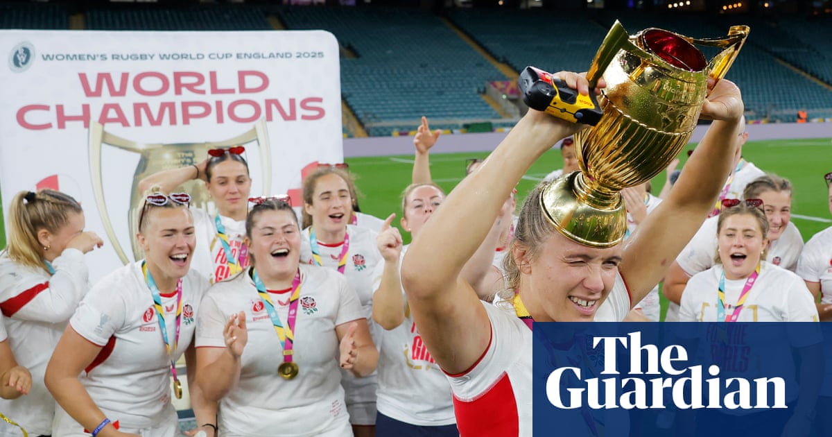 Red Roses’ World Cup win is ‘what dreams are made of’, says Zoe Aldcroft