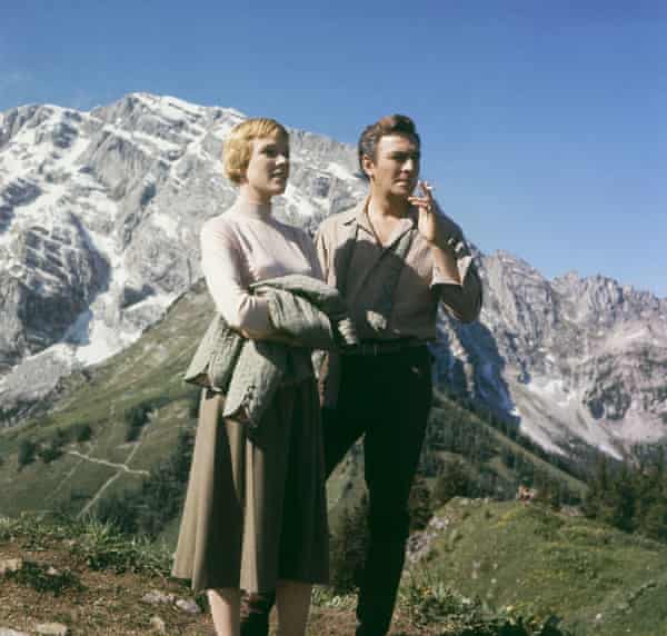 Plummer with Julie Andrews in The Sound Of Music – ‘the most popular role I’ve ever done’.