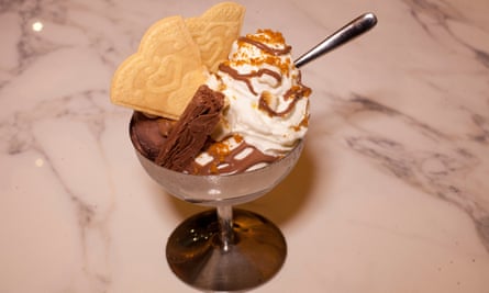 ‘It is the words “can’t be bothered” fashioned out of sugar and cream’: S’more ice-cream sundae.