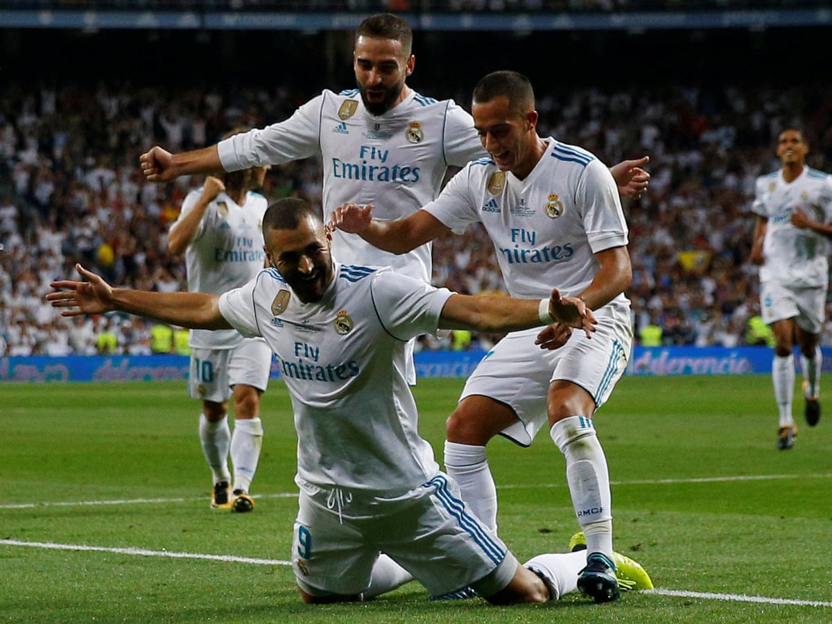 Real Madrid 2 0 Barcelona Spanish Super Cup Second Leg As It Happened Football The Guardian