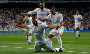 Real Madrid 2 0 Barcelona Spanish Super Cup Second Leg As It Happened Football The Guardian