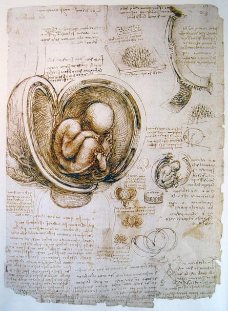 A page of Leonardo da Vinci’s notebooks.
