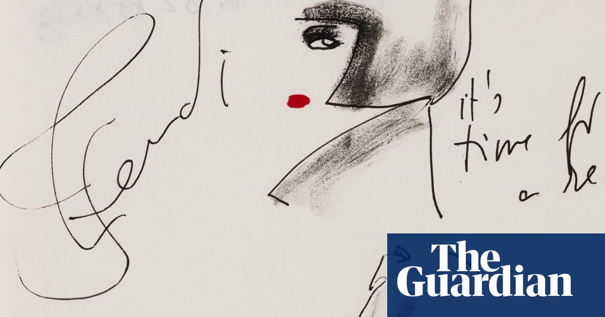Karl Lagerfeld drawings sold for almost three times auction estimate