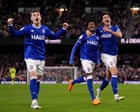 Philogene fires hat-trick in Ipswich’s rout of rock-bottom Sheffield United