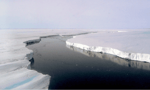 Crack in Larsen C ice shelf