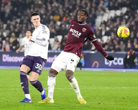 Benjamin Sesko scores Manchester United’s equaliser at West Ham