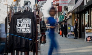 Market Street in New ark. The city remains one of Americaâs poorest cities, with one-third of residents below the poverty line.