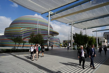 Delegates head to meeting rooms as the talks begin to get underway.