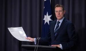 Australia’s industrial relations minister Christian Porter