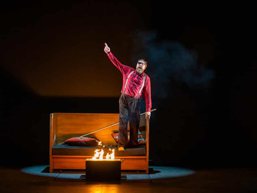 Matthew Rose as Wotan in ENO’s The Valkyrie.