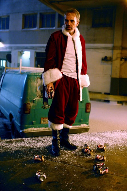 A great Santa! Billy Bob Thornton in Bad Santa.