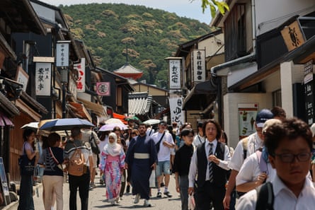 a street in kyoto