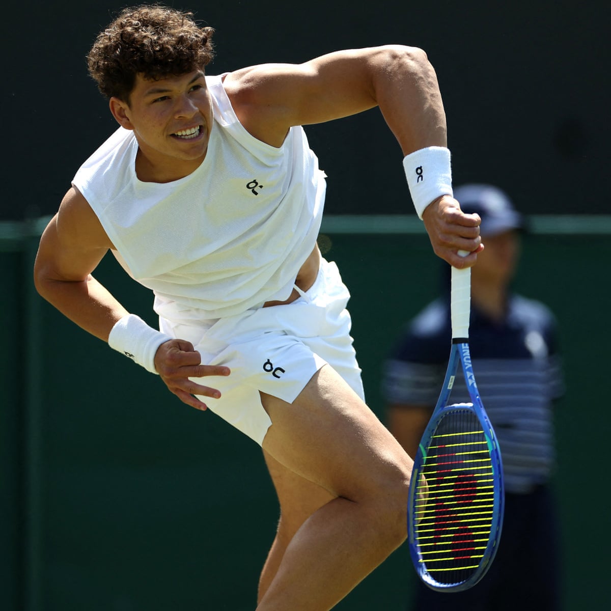 Gone in 70 seconds: Ben Shelton finishes bizarre match and finds the funny side | Wimbledon 2025 | The Guardian