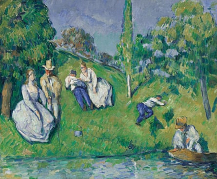 Paul Cézanne’s The pond c. 1877–79.