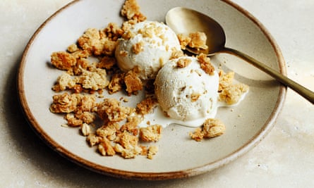 Just the crumble.