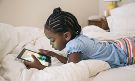 A growing number of children now expect all screens to be interactive