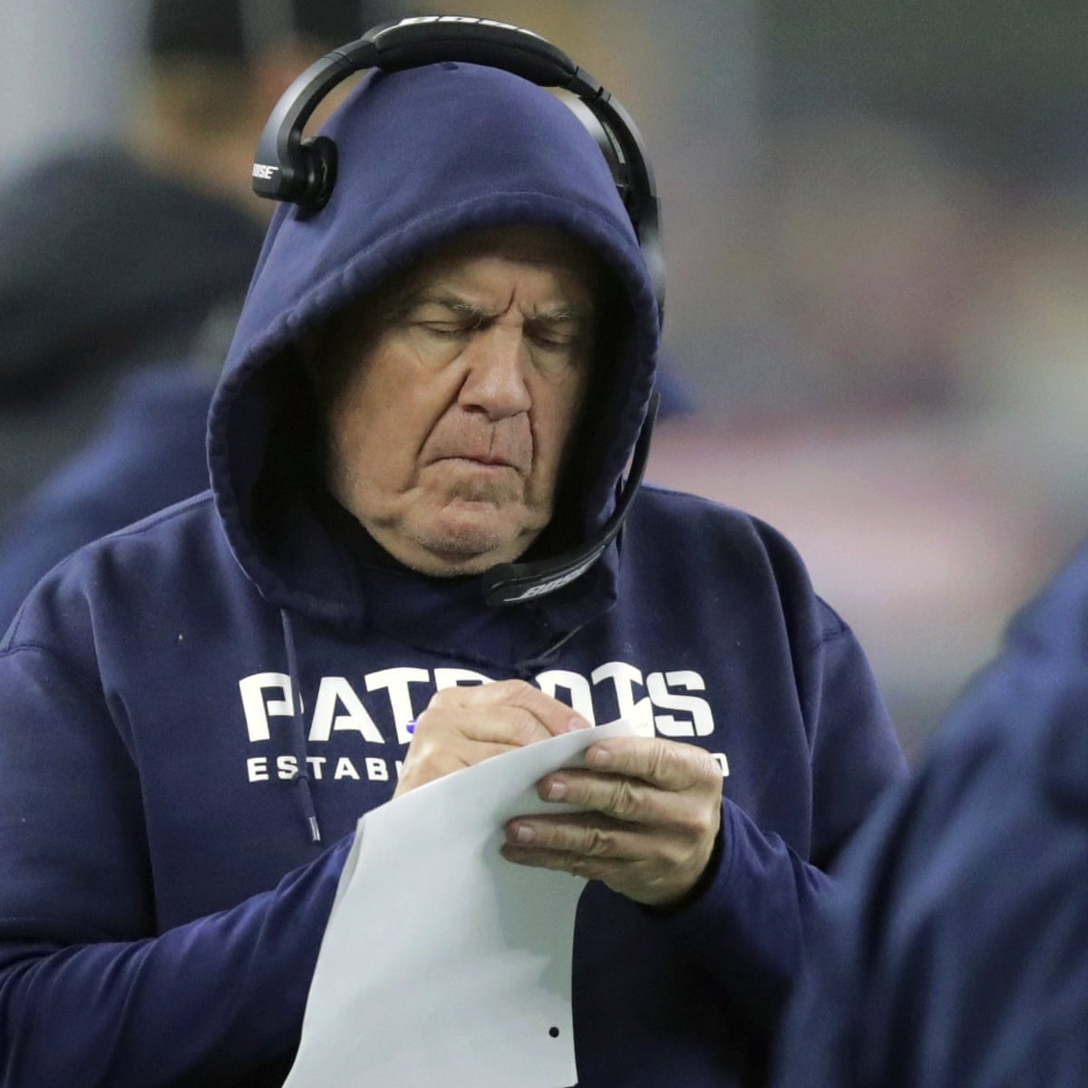 Patriots Passing On Quarterbacks In Nfl Draft Not By Design Says Bill Belichick New England Patriots The Guardian