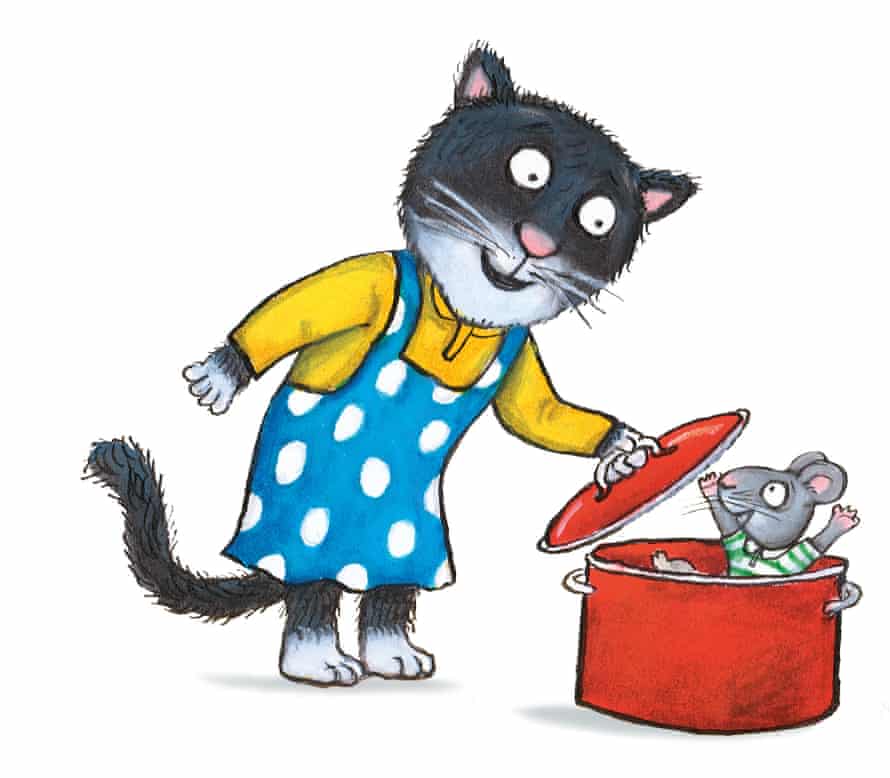 Cat’s Cookbook, the latest in the Acorn Wood series, pays tribute to libraries.