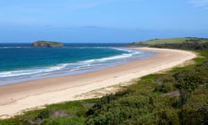 Mystics Beach in Shellharbour, Killalea state park, NSW, Australia.